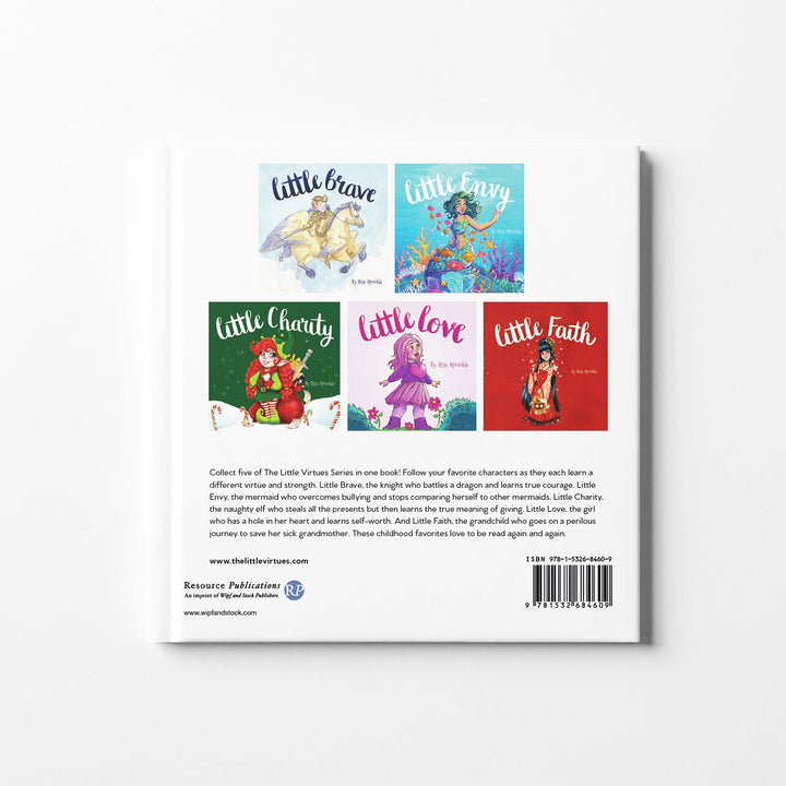 Back cover of The Little Virtues Compilation Volume One