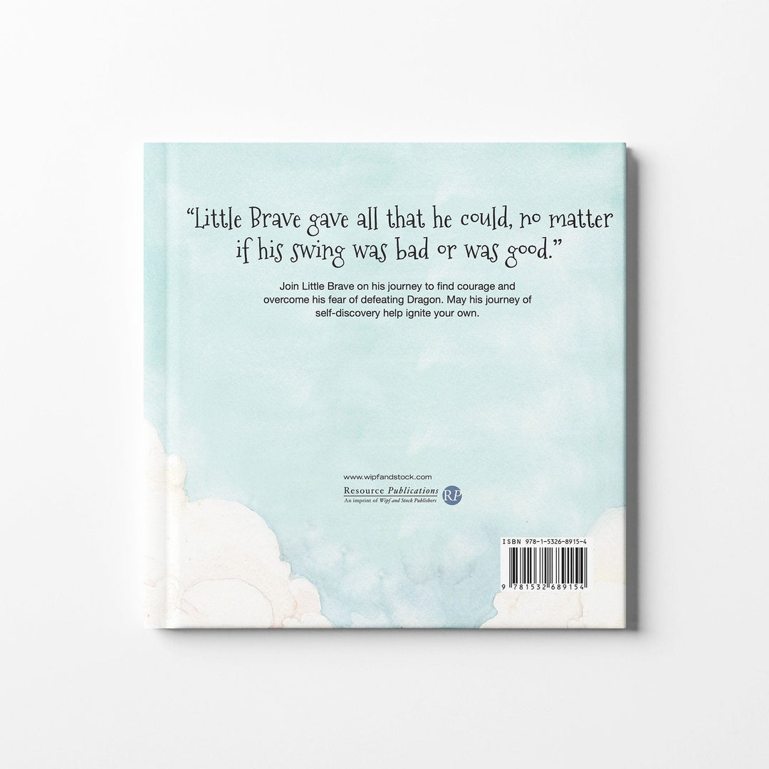 Back cover of the children's book Little Brave