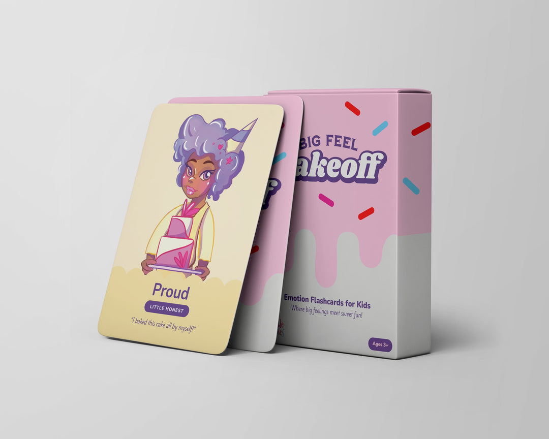 Big Feel Bakeoff: Emotion Flashcards for Kids