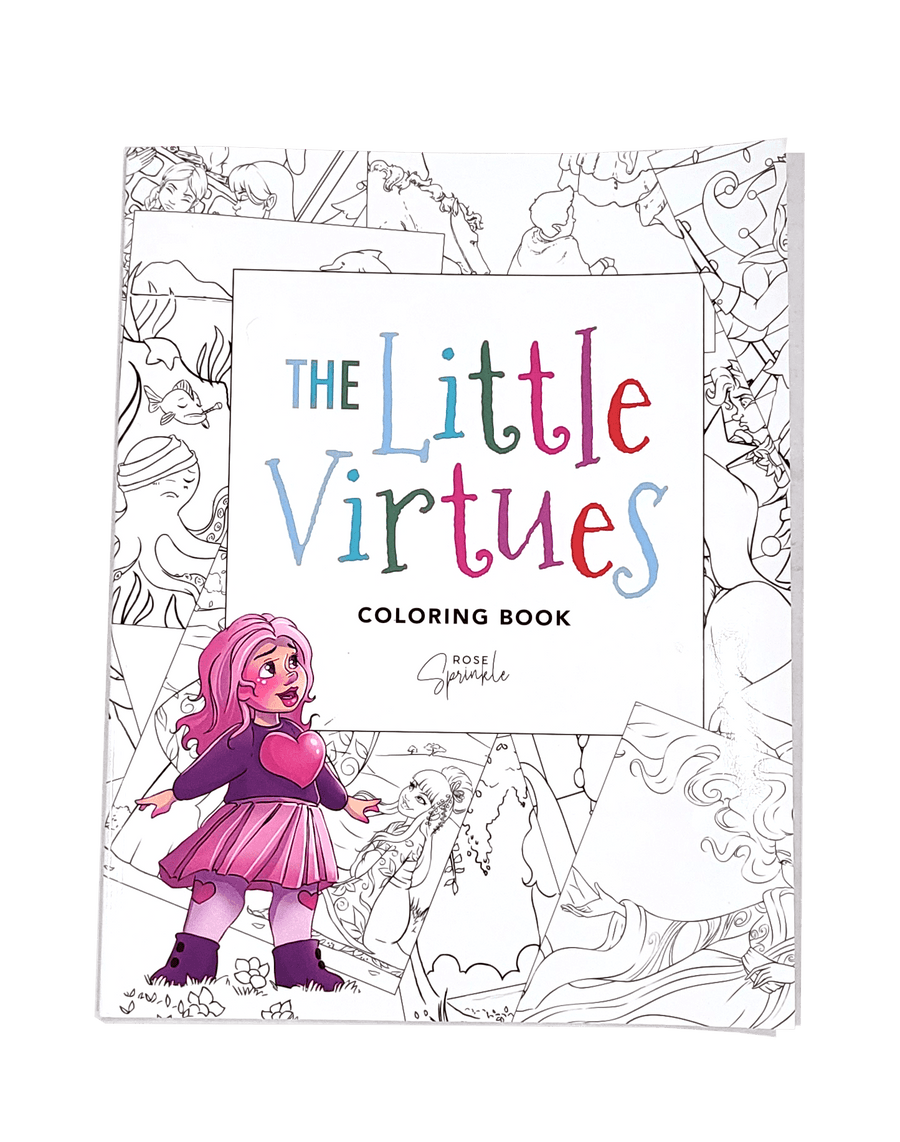 Cover of The Little Virtues Coloring Book